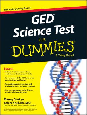 GED Science For Dummies - Murray  Shukyn 