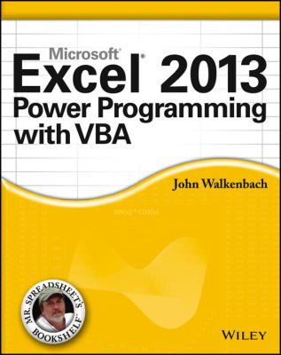 Excel 2013 Power Programming with VBA - John  Walkenbach 