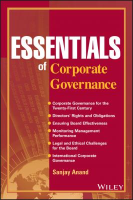 Essentials of Corporate Governance - Sanjay  Anand 