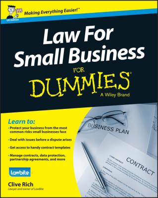 Law for Small Business For Dummies - UK - Clive  Rich 