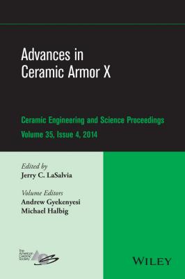 Advances in Ceramic Armor X - Michael  Halbig 