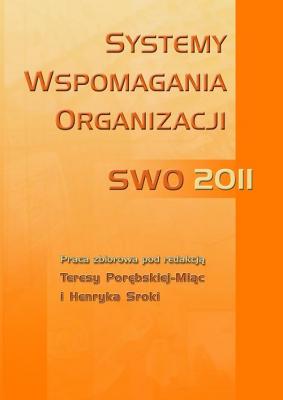 Systemy wspomagania organizacji SWO 2011 - Отсутствует 