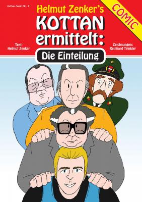 Kottan ermittelt: Die Einteilung - Helmut Zenker Kottan Comic