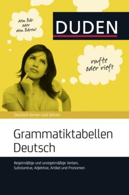 Grammatiktabellen Deutsch - Carsten Pellengahr 