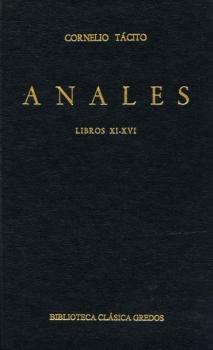 Anales. Libros XI-XVI - Tácito Biblioteca Clásica Gredos