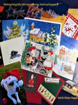 Weihachtsgrüße, Weihnachtskarten, Weihnachtspost - Astrid Götze-Happe 