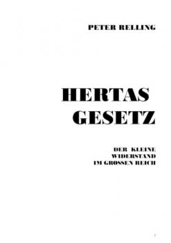Hertas Gesetz - Hans Peter Maack 