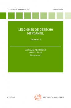 Lecciones de Derecho Mercantil Volumen II - Aurelio Menéndez Menéndez Tratados y Manuales de Derecho
