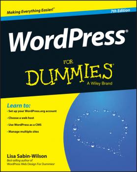 WordPress For Dummies - Sabin-Wilson Lisa 