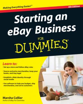 Starting an eBay Business For Dummies - Marsha  Collier 
