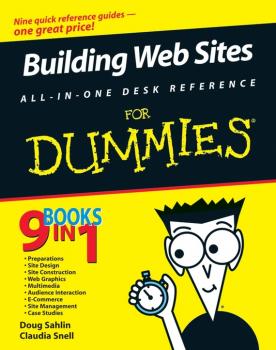 Building Web Sites All-in-One Desk Reference For Dummies - Doug  Sahlin 