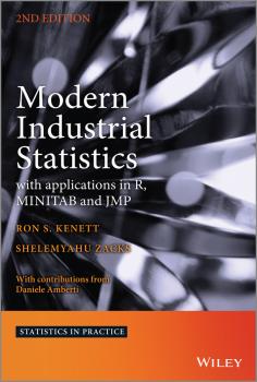 Modern Industrial Statistics. with applications in R, MINITAB and JMP - Shelemyahu  Zacks 
