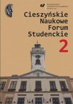 Cieszyńskie Naukowe Forum Studenckie. T. 2: Wielokulturowość – doświadczanie Innego - Отсутствует 