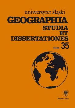 Geographia. Studia et Dissertationes. T. 35 - ÐžÑ‚ÑÑƒÑ‚ÑÑ‚Ð²ÑƒÐµÑ‚ Prace Naukowe UÅš; Nauki o Ziemi