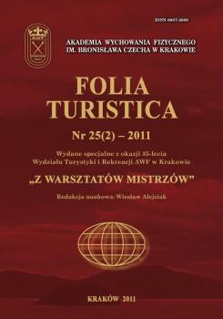 Folia Turistica Nr 25(2) â€“ 2011 - Praca zbiorowa 