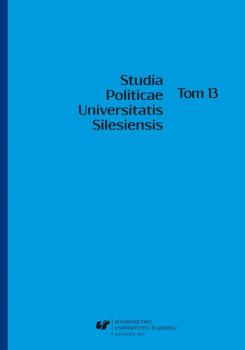 Studia Politicae Universitatis Silesiensis. T. 13 - ÐžÑ‚ÑÑƒÑ‚ÑÑ‚Ð²ÑƒÐµÑ‚ Prace Naukowe UÅš; Nauki Polityczne