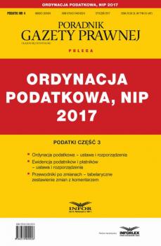 Ordynacja podatkowa, NIP 2017 - Infor PL 