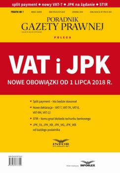 VAT i JPK Nowe obowiÄ…zki od 1 lipca 2018 r - Infor PL 