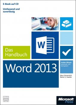 Microsoft Word 2013 - Das Handbuch - Klaus  Fahnenstich 