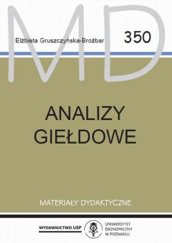 Analizy giełdowe - Elżbieta Gruszczyńska-Brożbar Materiały dydaktyczne