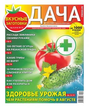 Дача Pressa.ru 15-2020 - Редакция газеты Дача Pressa.ru Редакция газеты Дача Pressa.ru