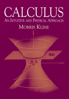Calculus - Morris Kline Dover Books on Mathematics