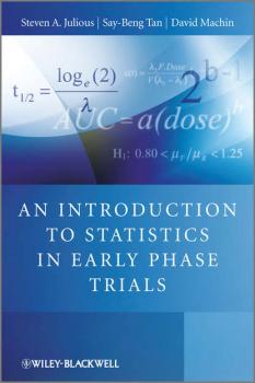 An Introduction to Statistics in Early Phase Trials - David  Machin 