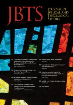 Journal of Biblical and Theological Studies, Issue 3.2 - Группа авторов 