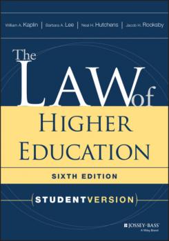 The Law of Higher Education - William A. Kaplin 