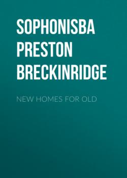 New Homes for Old - Sophonisba Preston Breckinridge 