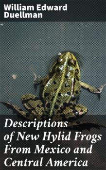 Descriptions of New Hylid Frogs From Mexico and Central America - William Edward Duellman 