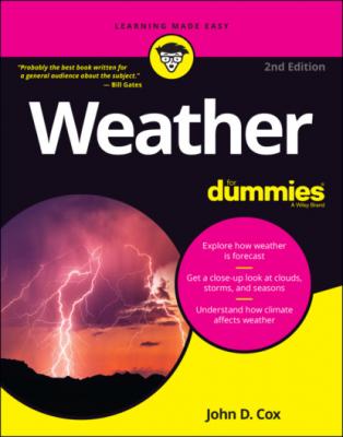 Weather For Dummies - John D. Cox 