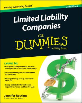 Limited Liability Companies For Dummies - Jennifer  Reuting 