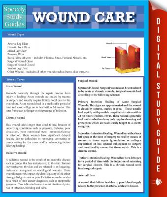 Wound Care (Speedy Study Guides) - Speedy Publishing 