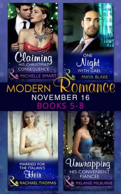 Modern Romance November 2016 Books 5-8 - Rachael Thomas Mills & Boon e-Book Collections