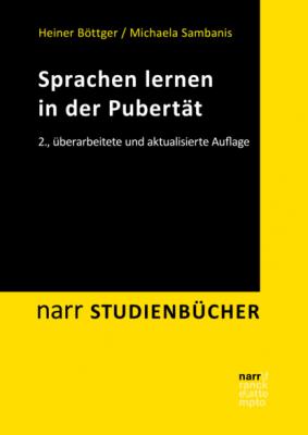 Sprachen lernen in der Pubertät - Heiner Böttger narr studienbücher
