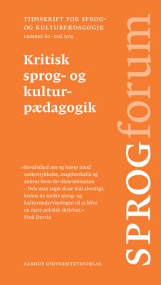 Kritisk sprog- og kulturpAedagogik - Aarhus University Press Sprogforum