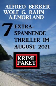 7 extra-spannende Thriller im August 2021: Krimi Paket - A. F. Morland 