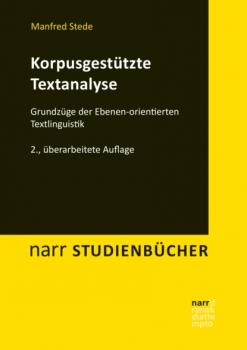 Korpusgestützte Textanalyse - Manfred Stede narr studienbücher
