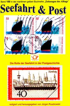 Seefahrt und Post - Geschichte der Reichspostdampfer - Schiffe auf Briefmarken - Jürgen Ruszkowski maritime gelbe Buchreihe