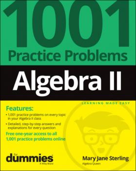 Algebra II: 1001 Practice Problems For Dummies (+ Free Online Practice) - Mary Jane Sterling 