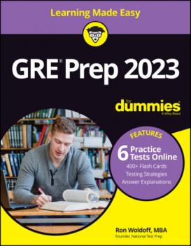 GRE Prep 2023 For Dummies with Online Practice - Ron  Woldoff 