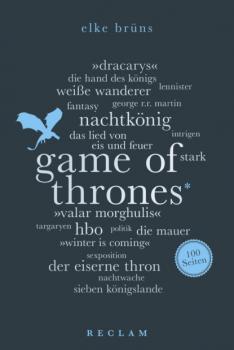 Game of Thrones. 100 Seiten - Elke Brüns Reclam 100 Seiten