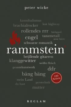 Rammstein. 100 Seiten - Peter Wicke Reclam 100 Seiten