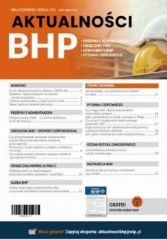 Aktualności BHP - MAJ/CZERWIEC 2023/213 - Praca zbiorowa 