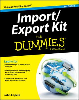 Import / Export Kit For Dummies - Capela John J. For Dummies