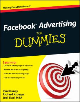 Facebook Advertising For Dummies - Joel  Elad 