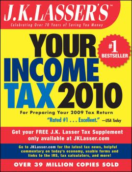 J.K. Lasser's Your Income Tax 2010. For Preparing Your 2009 Tax Return - J.K. Institute Lasser 