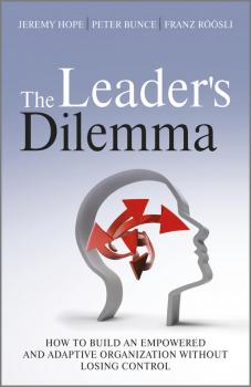 The Leader's Dilemma. How to Build an Empowered and Adaptive Organization Without Losing Control - Jeremy  Hope 