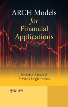 ARCH Models for Financial Applications - Xekalaki Evdokia 